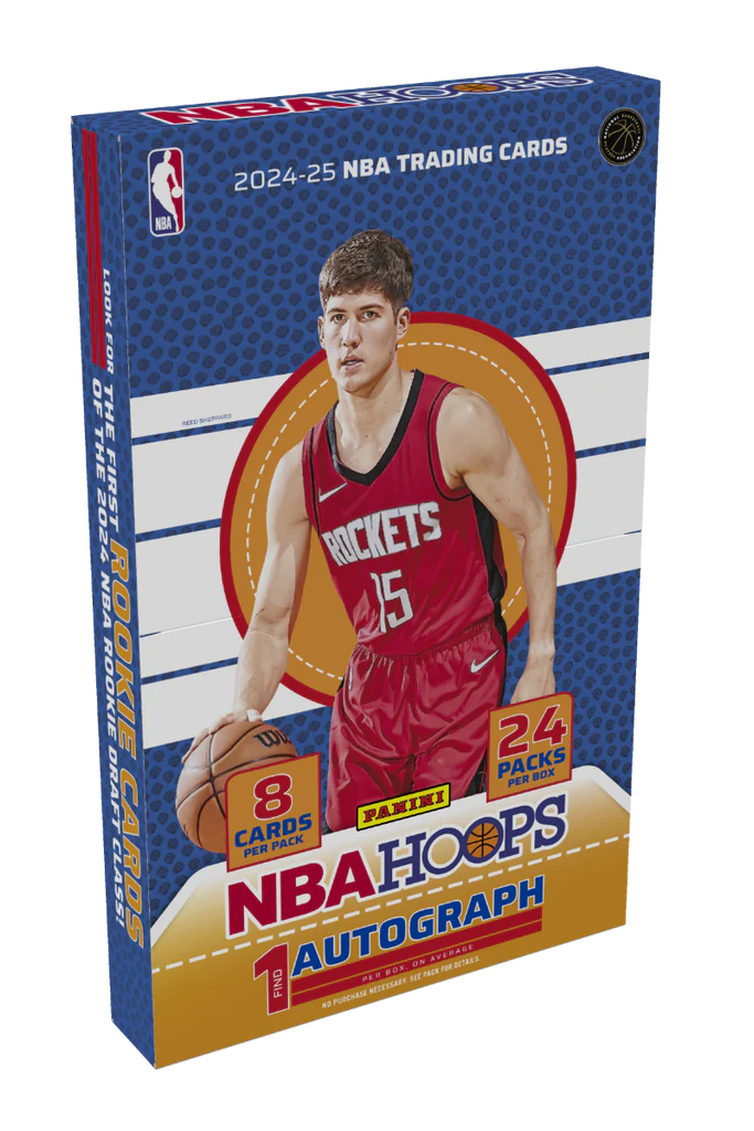 2024-25 Panini NBA HOOPS Basketball Hobby Box