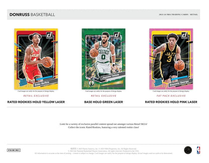 2023-24 Panini DONRUSS BASKETBALL Blaster Box