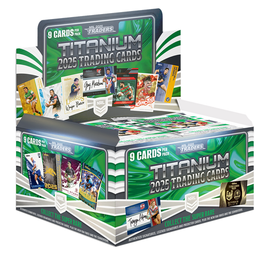 2024 NRL Traders Rugby Trading Cards PRIORITY Titanium Hobby Box | PREORDER 6th March