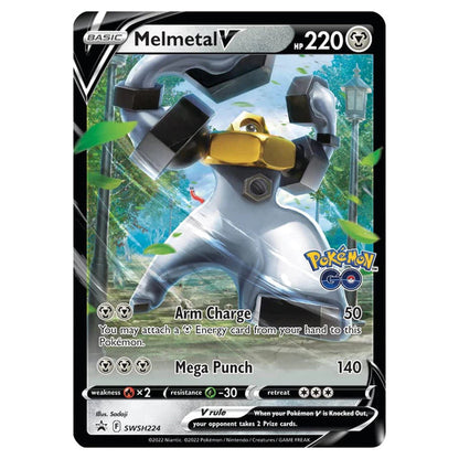 Pokemon TCG: Pokemon GO V Battle Deck Bundle MEWTWO vs. MELMETAL