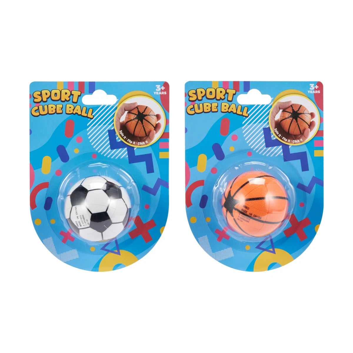 Sport Cube Ball - Assorted