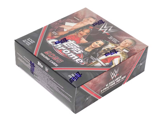 2025 Topps Chrome WWE Wrestling Mega Box