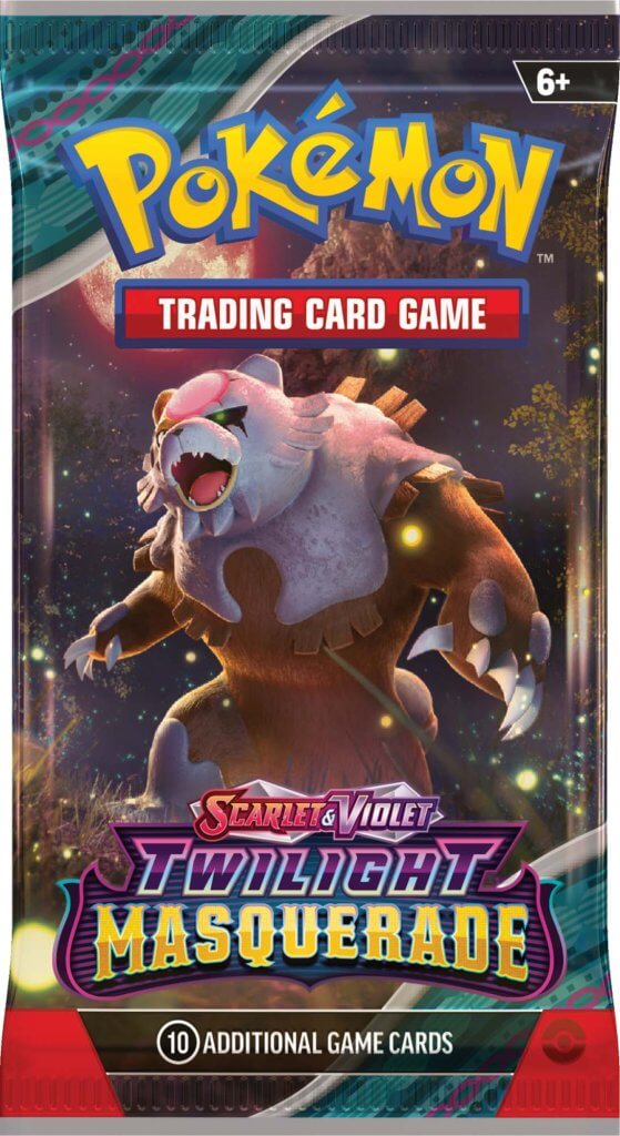 POKÉMON TCG Scarlet & Violet 6 Twilight Masquerade Booster 10 Card Pack