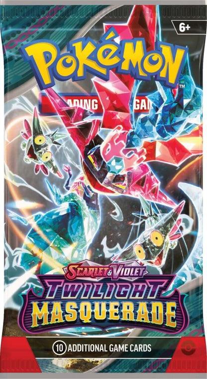 POKÉMON TCG Scarlet & Violet 6 Twilight Masquerade Booster 10 Card Pack