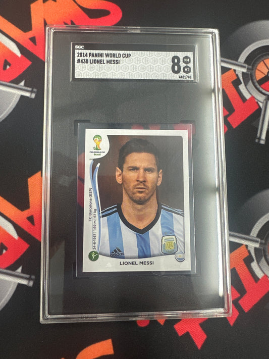 2014 Panini Lionel Messi - World Cup Stickers SGC 8 #430