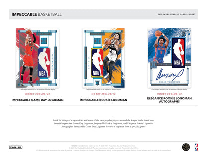 2023-24 Panini IMPECCABLE Basketball Hobby Box