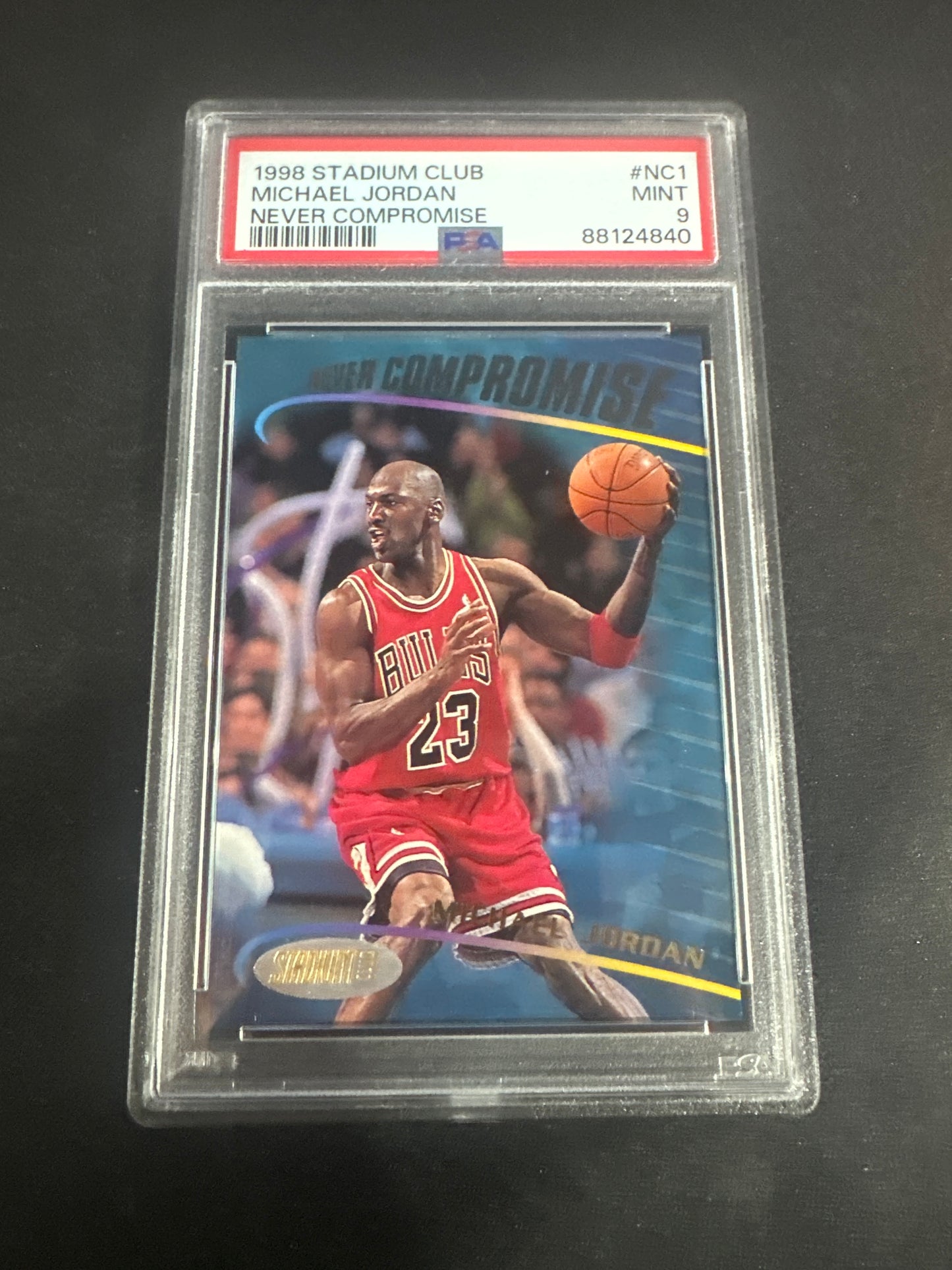 1998 Stadium Club Michael Jordan - Never Compromise PSA 9 #NC1