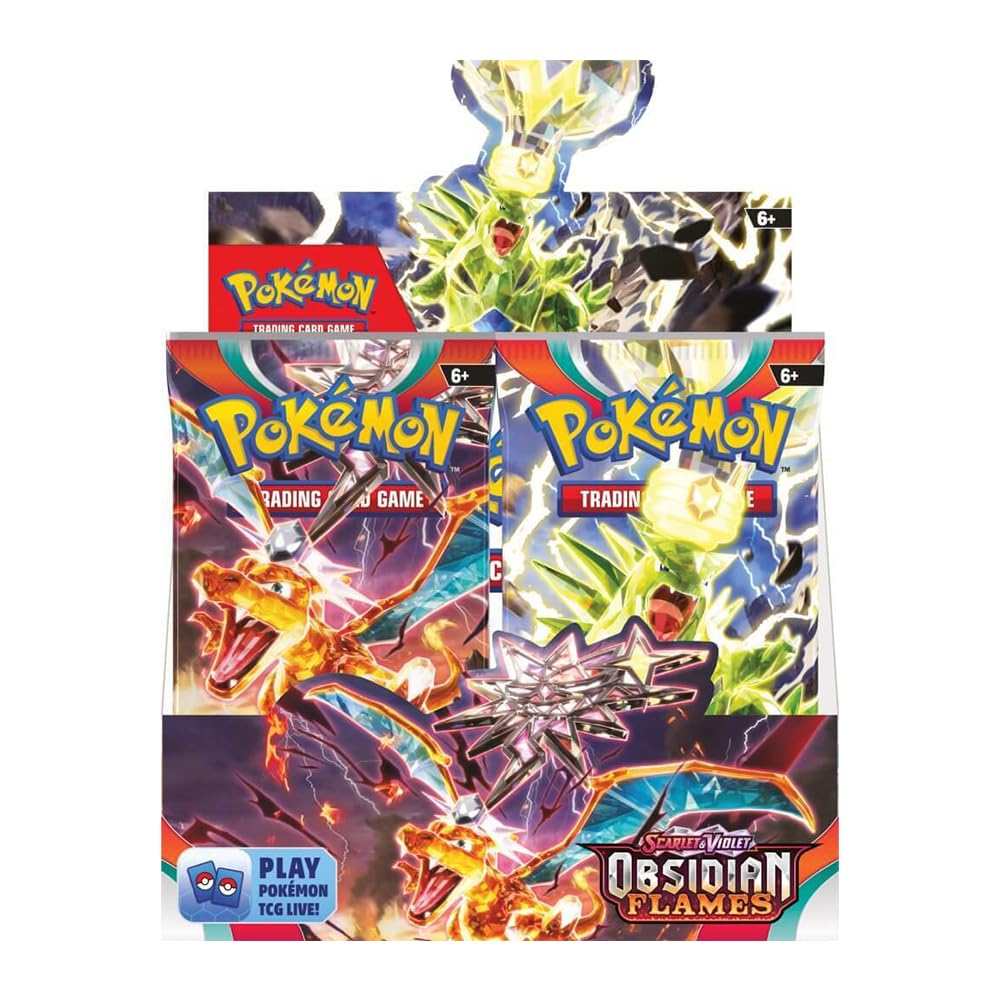 Pokémon TCG: Sword & Shield - Obsidian Flames Booster Display Box (36 Packs)