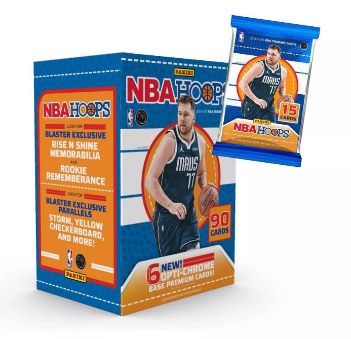 2024-25 Panini NBA Hoops Basketball Blaster Box