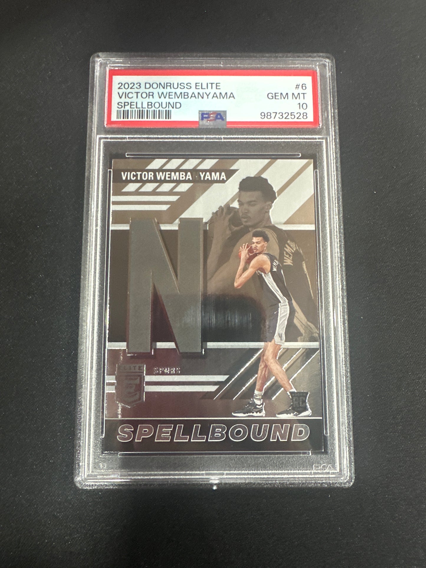 2023 Donruss Elite Victor Wembanyama - Spellbound PSA 10 #6