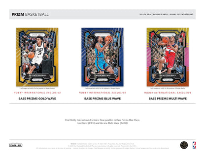 2023-24 Panini PRIZM Basketball Hobby International Box