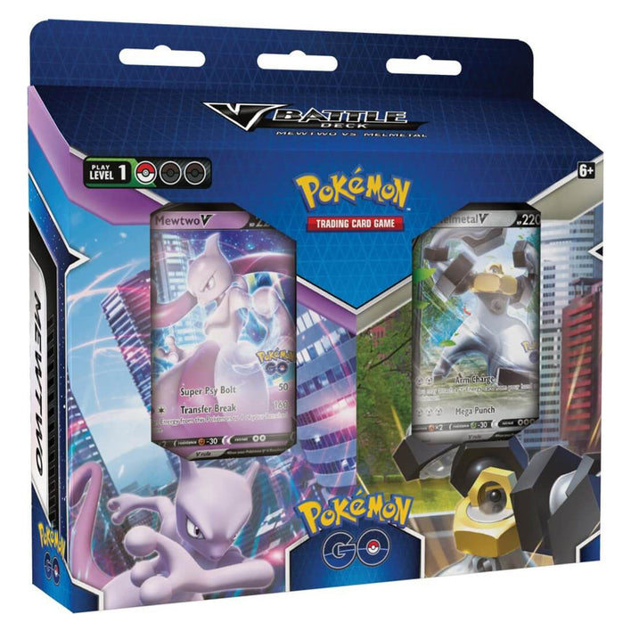 Pokemon TCG: Pokemon GO V Battle Deck Bundle MEWTWO vs. MELMETAL