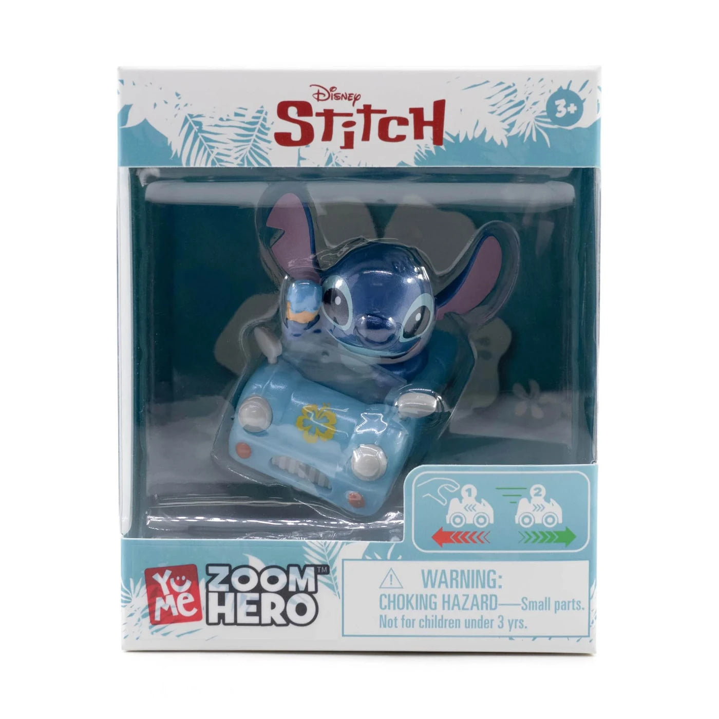 Disney STITCH Zoom Hero Vehicle Figure (Single Box)