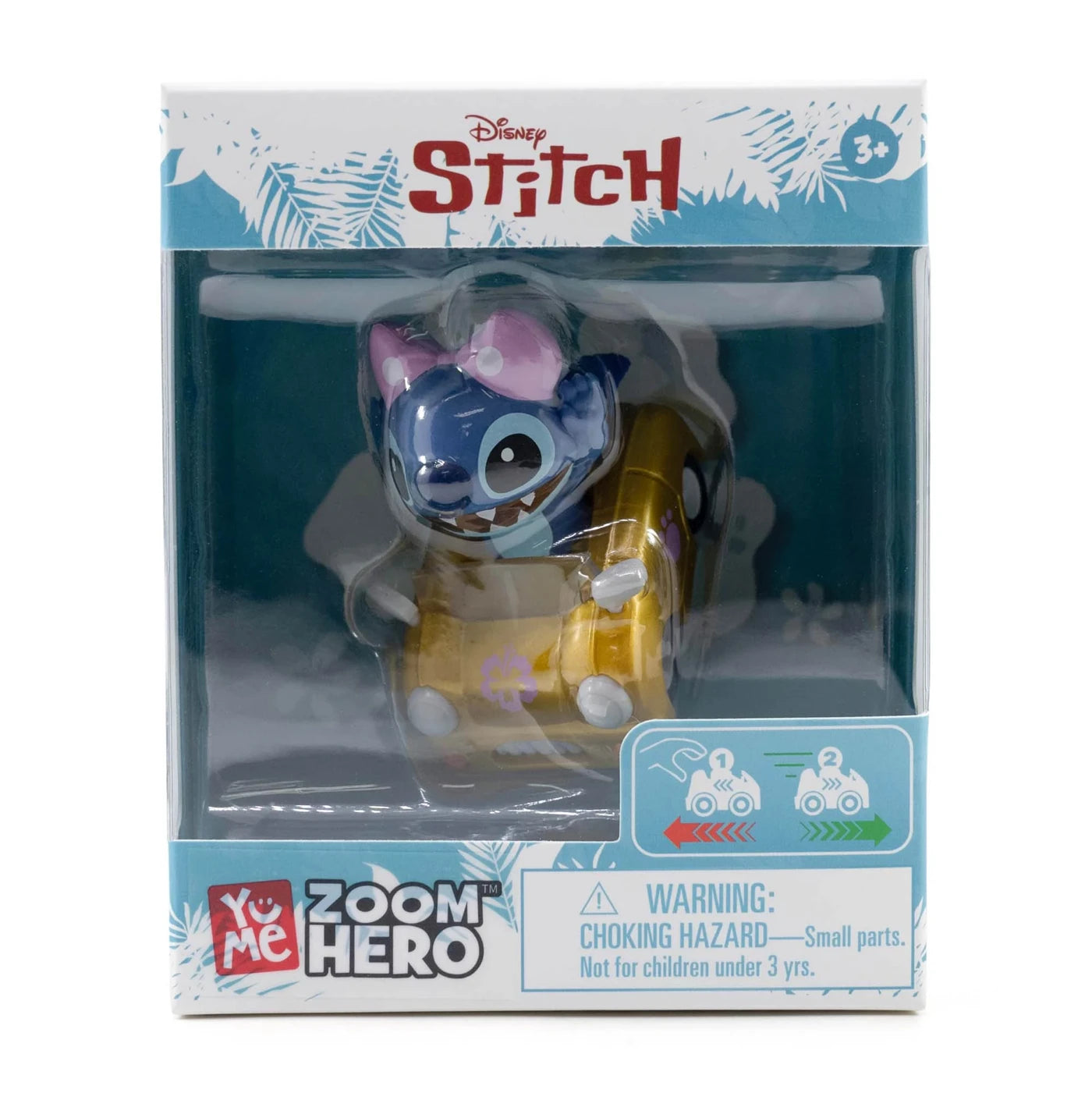 Disney STITCH Zoom Hero Vehicle Figure (Single Box)