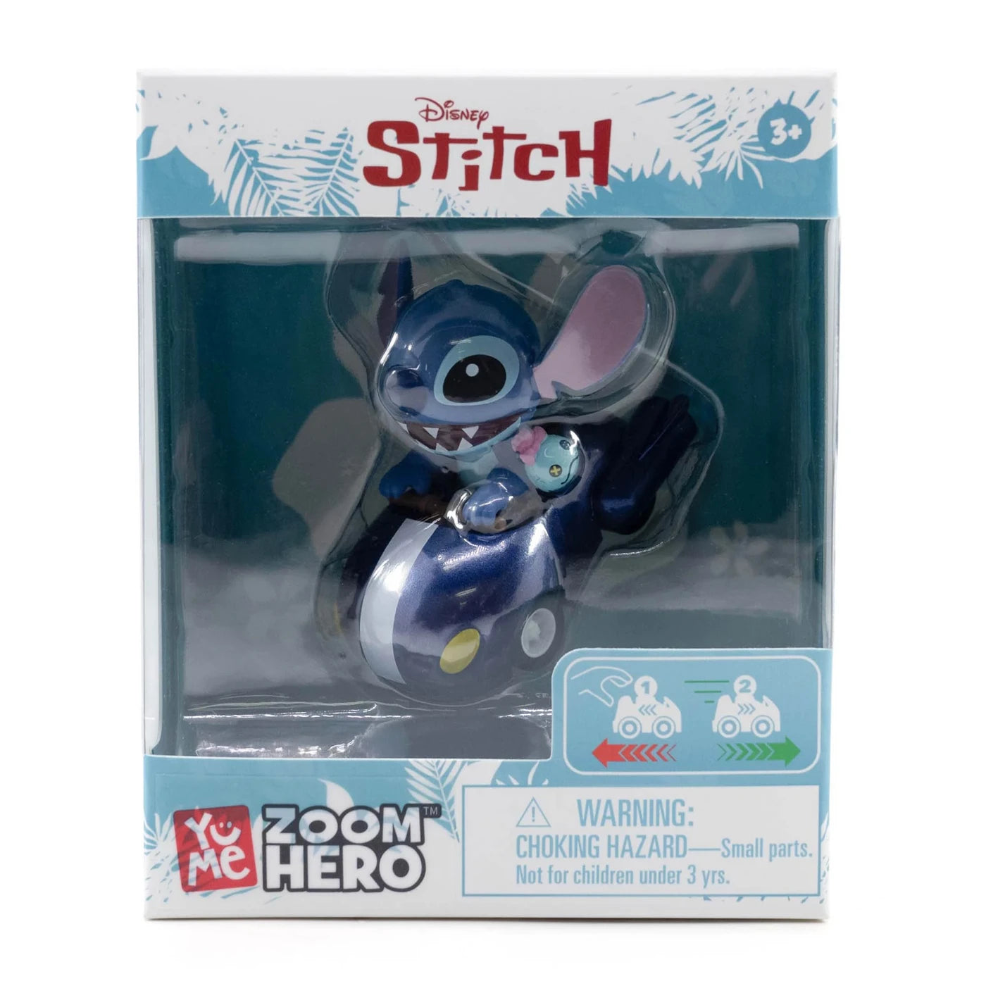 Disney STITCH Zoom Hero Vehicle Figure (Single Box)