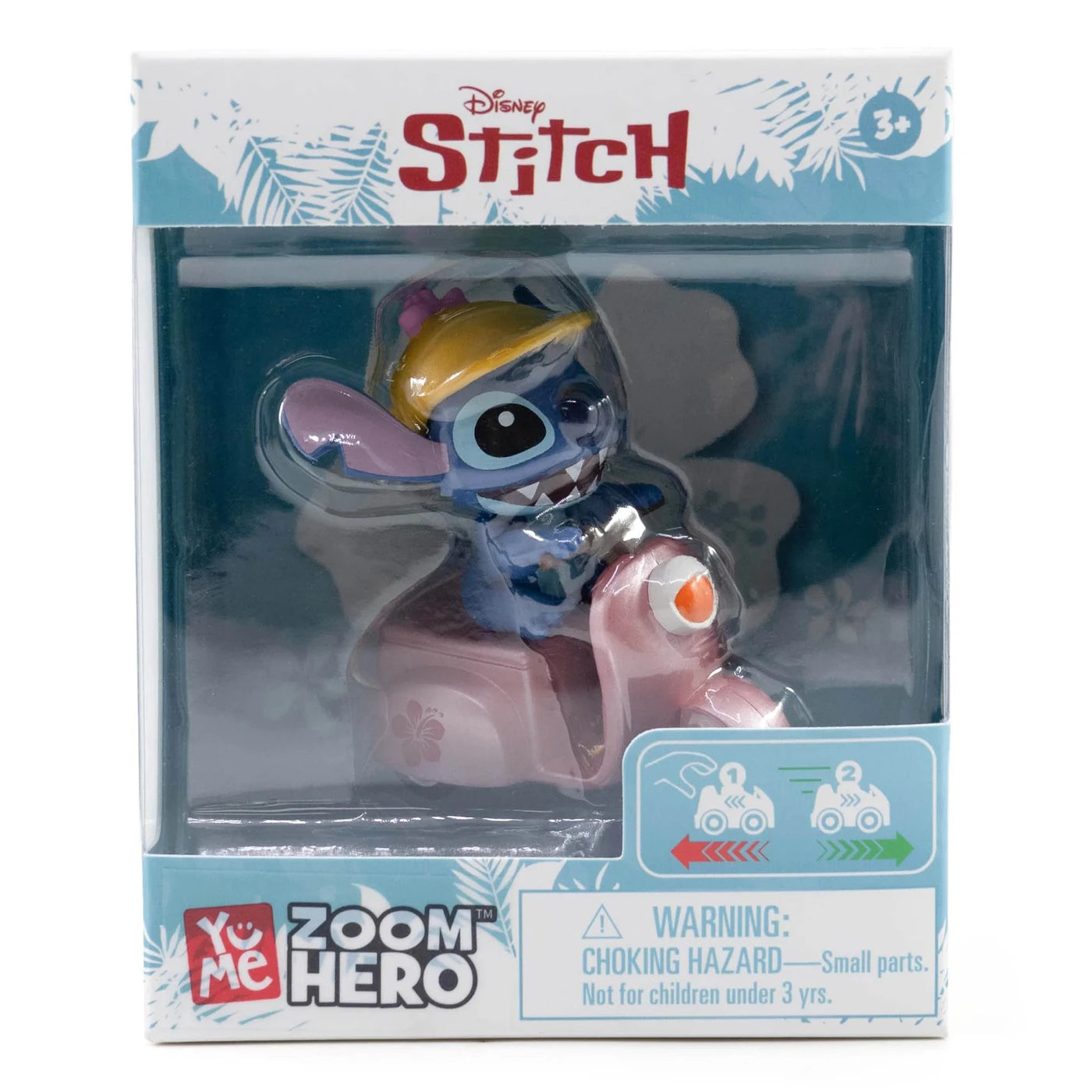 Disney STITCH Zoom Hero Vehicle Figure (Single Box)