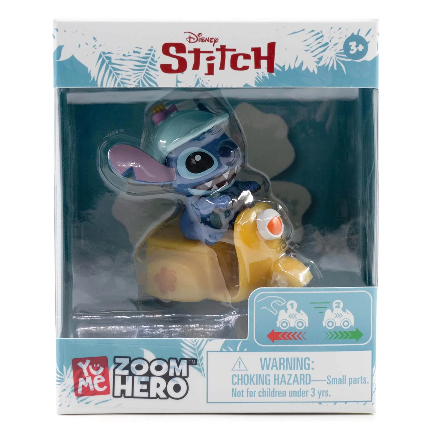 Disney STITCH Zoom Hero Vehicle Figure (Single Box)