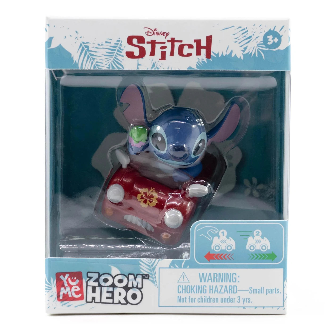 Disney STITCH Zoom Hero Vehicle Figure (Single Box)