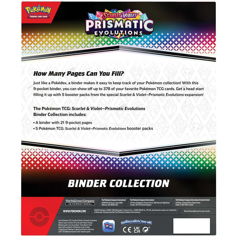 Pokémon TCG: Scarlet & Violet - Prismatic Evolutions Binder Collection