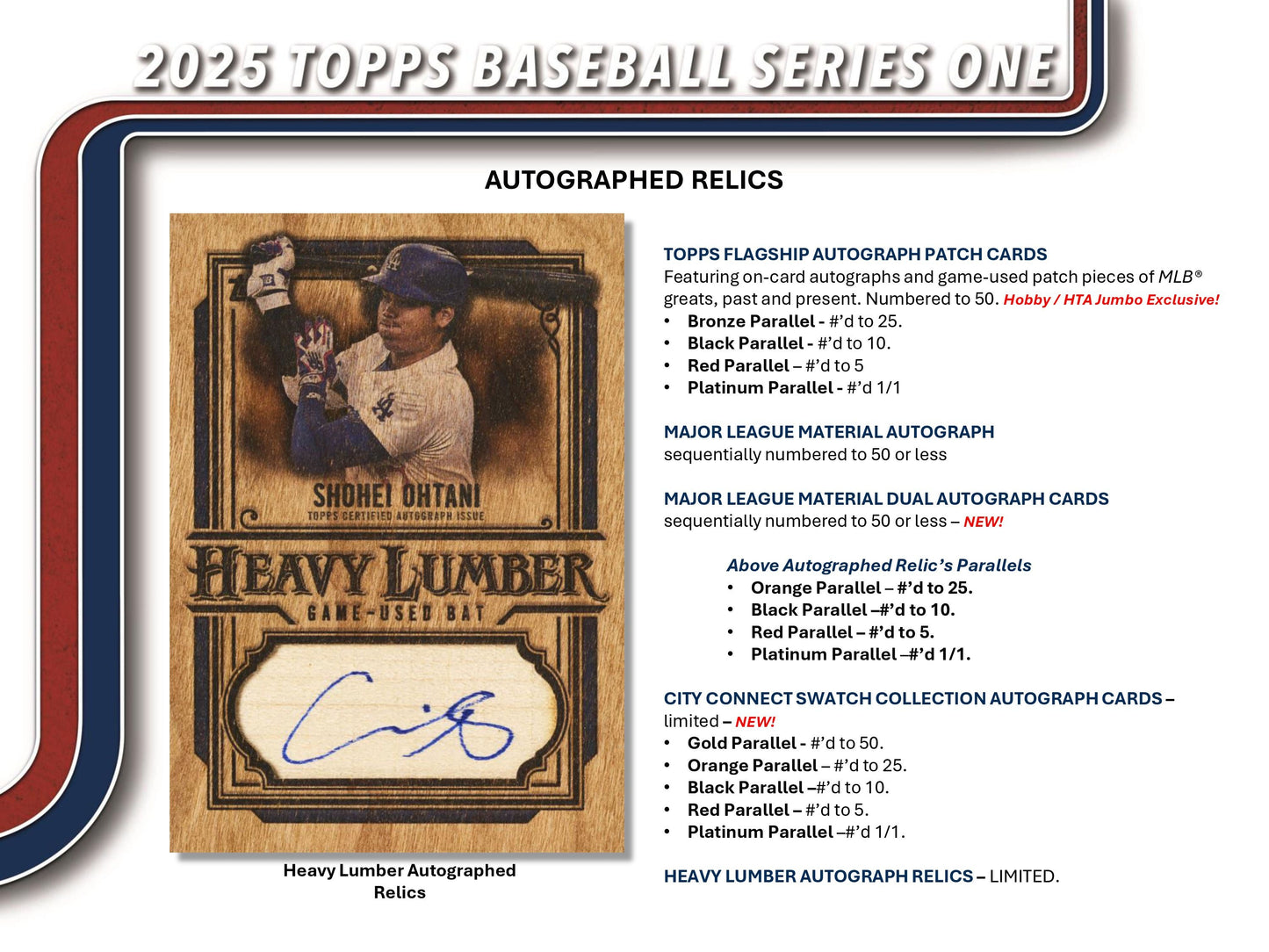 2025 Topps Series 1 Baseball Jumbo Hobby Box