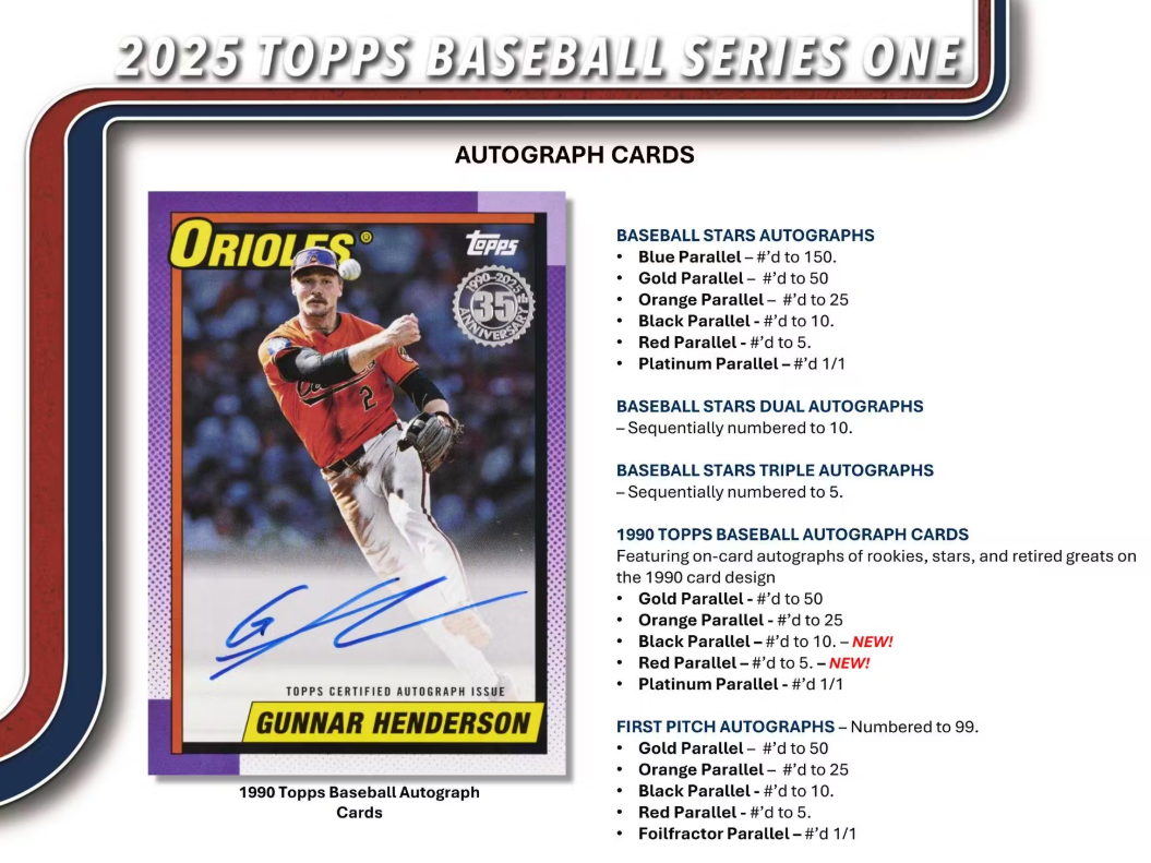 2025 Topps Series 1 Baseball Value Blaster Box