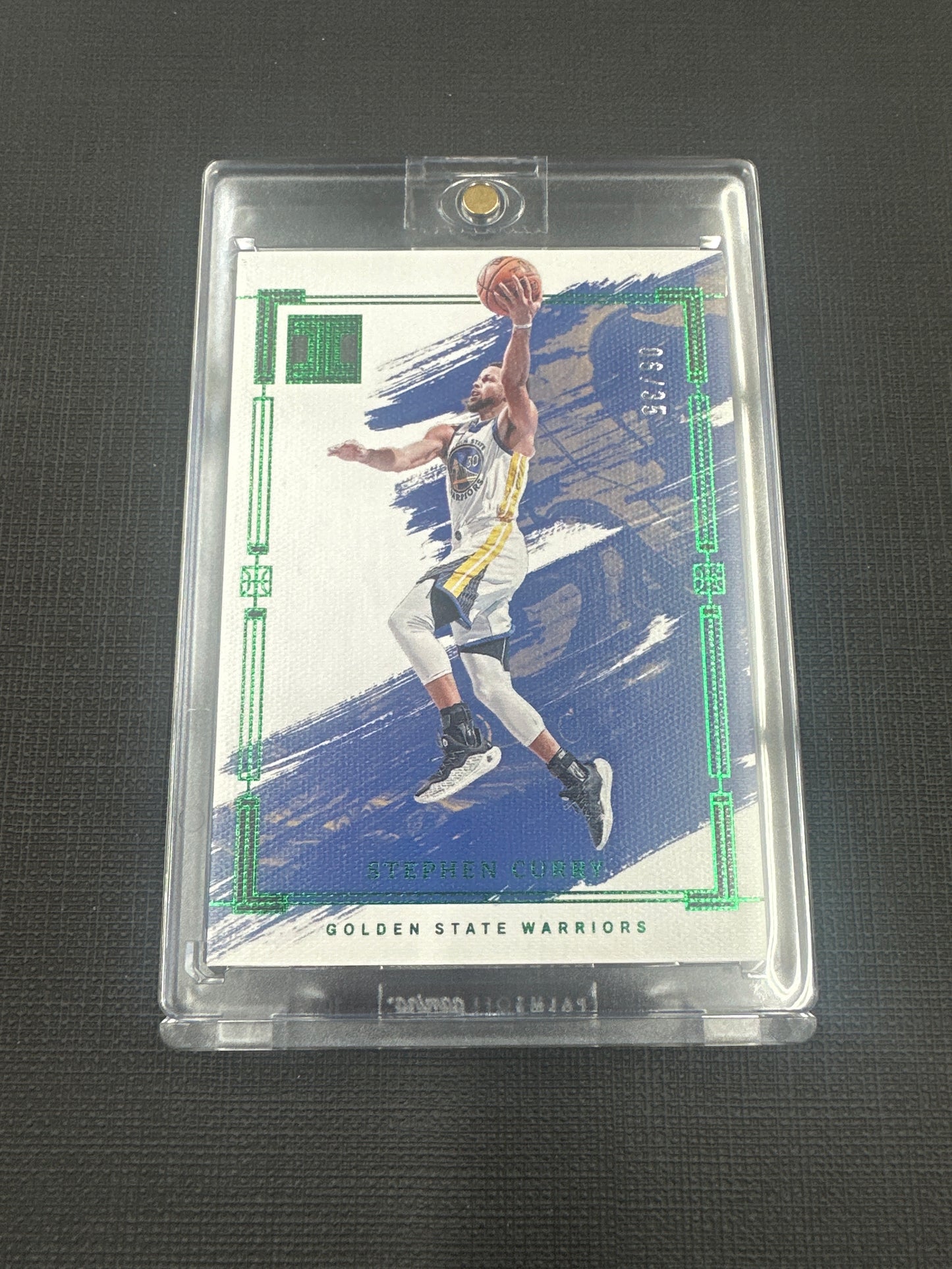 2023-24 Panini Impeccable Stephen Curry - Green Foil /35 #75