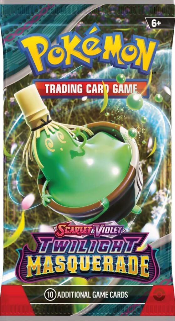 POKÉMON TCG Scarlet & Violet 6 Twilight Masquerade Booster 10 Card Pack