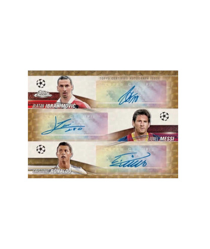 2023-24 Topps Chrome UEFA Club Competitions JUMBO Box