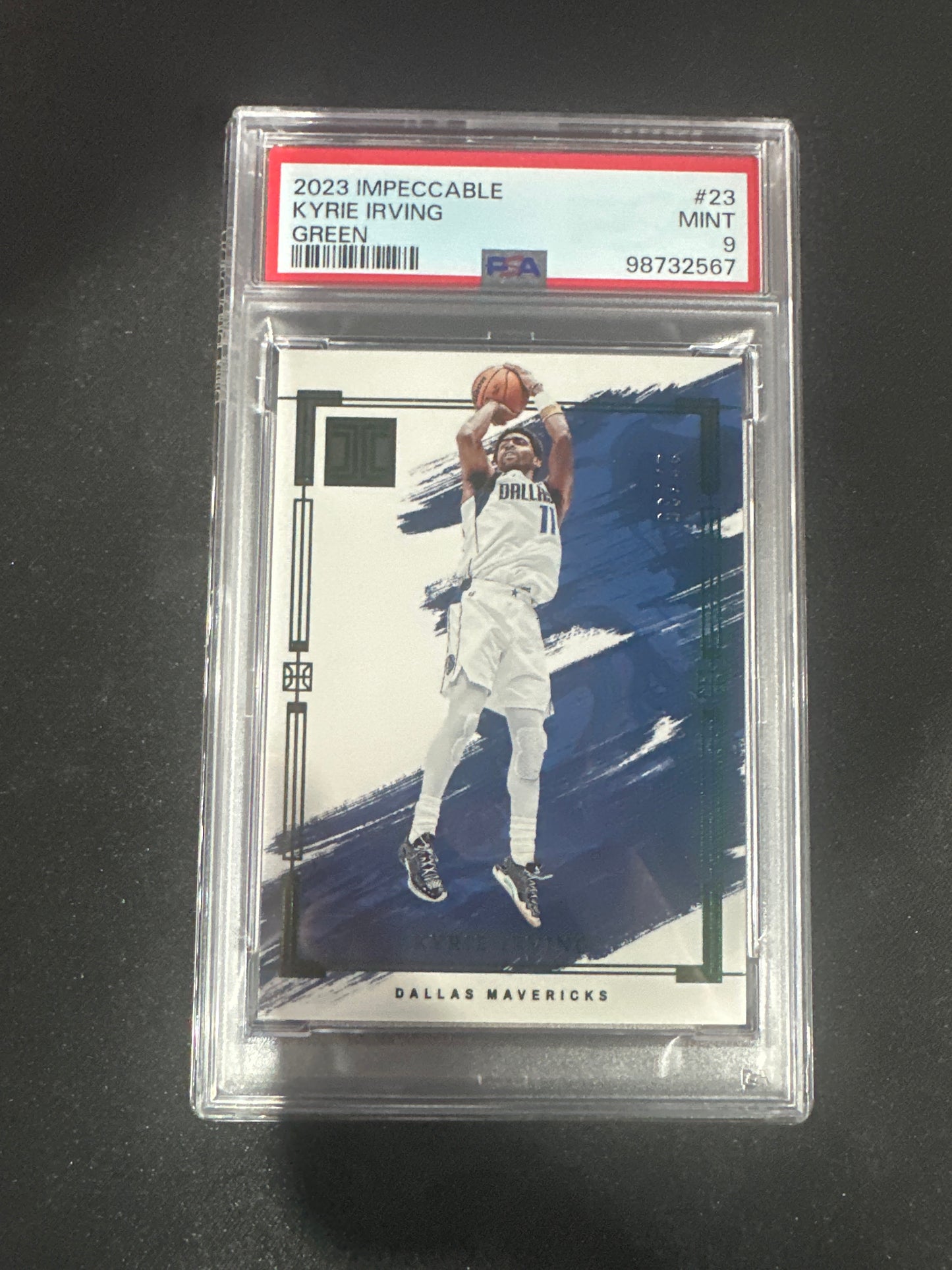 2023 Impeccable Kyrie Irving - Green /35 PSA 9 #23