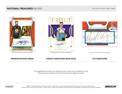 2023 Panini NATIONAL TREASURES Racing Hobby Box