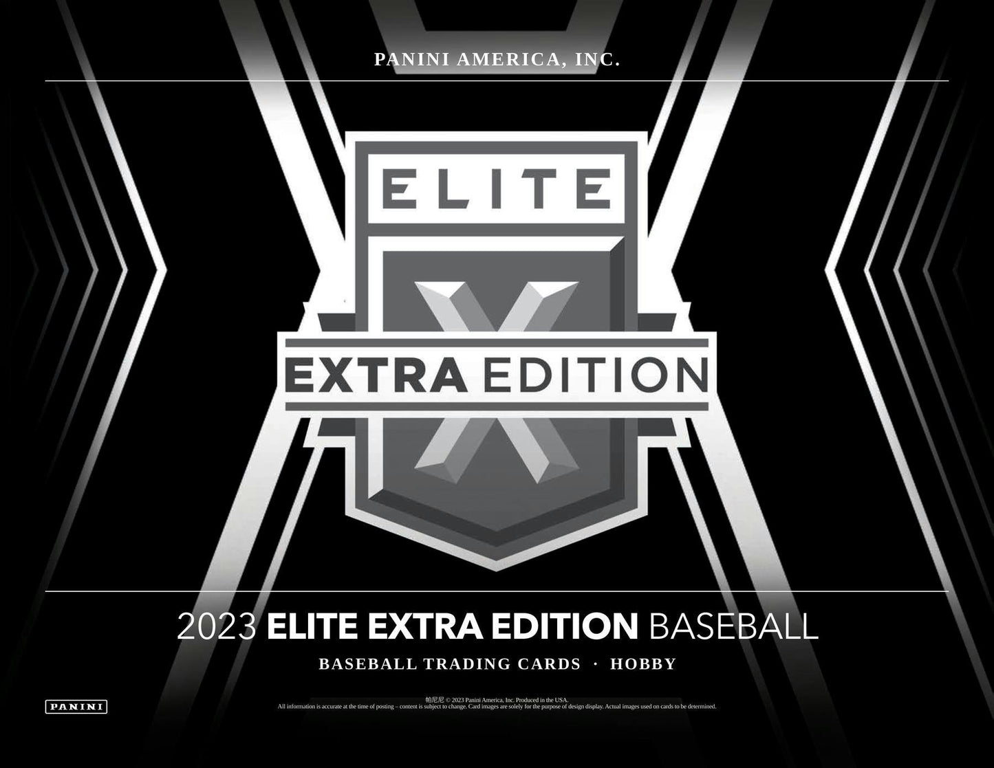 2023 Panini ELITE EXTRA EDITION Baseball Hobby Box