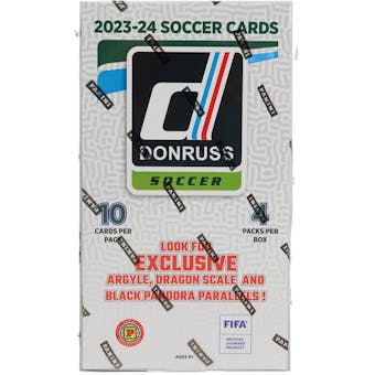 2023-24 Panini DONRUSS Soccer International Hobby Box