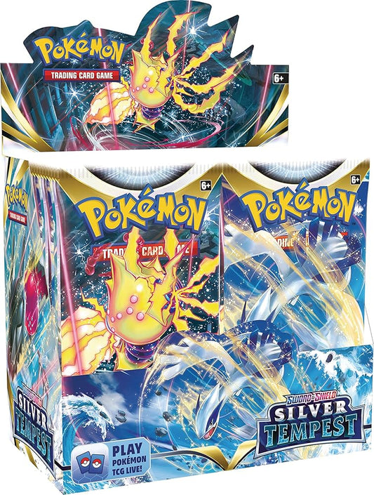 Pokémon TCG: Sword & Shield - Silver Tempest Booster Display Box (36 Packs)