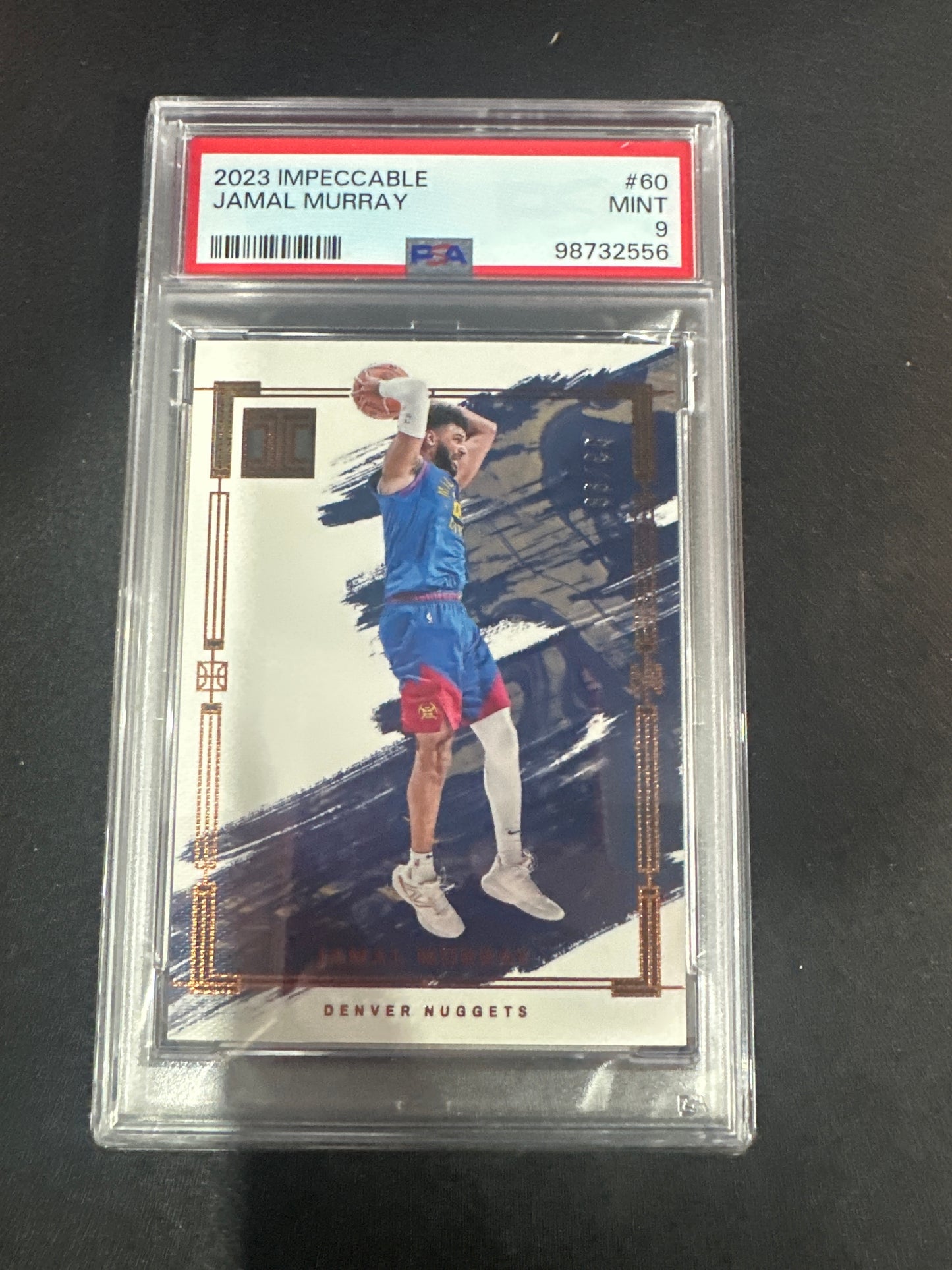 2023 Impeccable - Jamal Murray  PSA 9 Mint #60