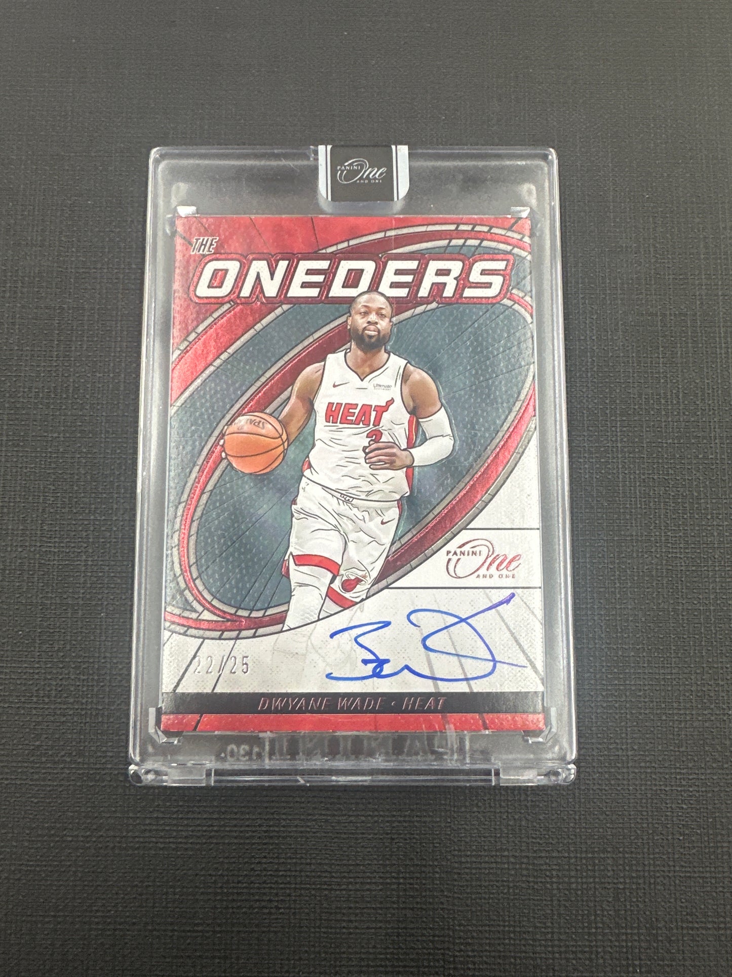 Panini One and One Dwayne Wade - The Oneders One Card Auto /25