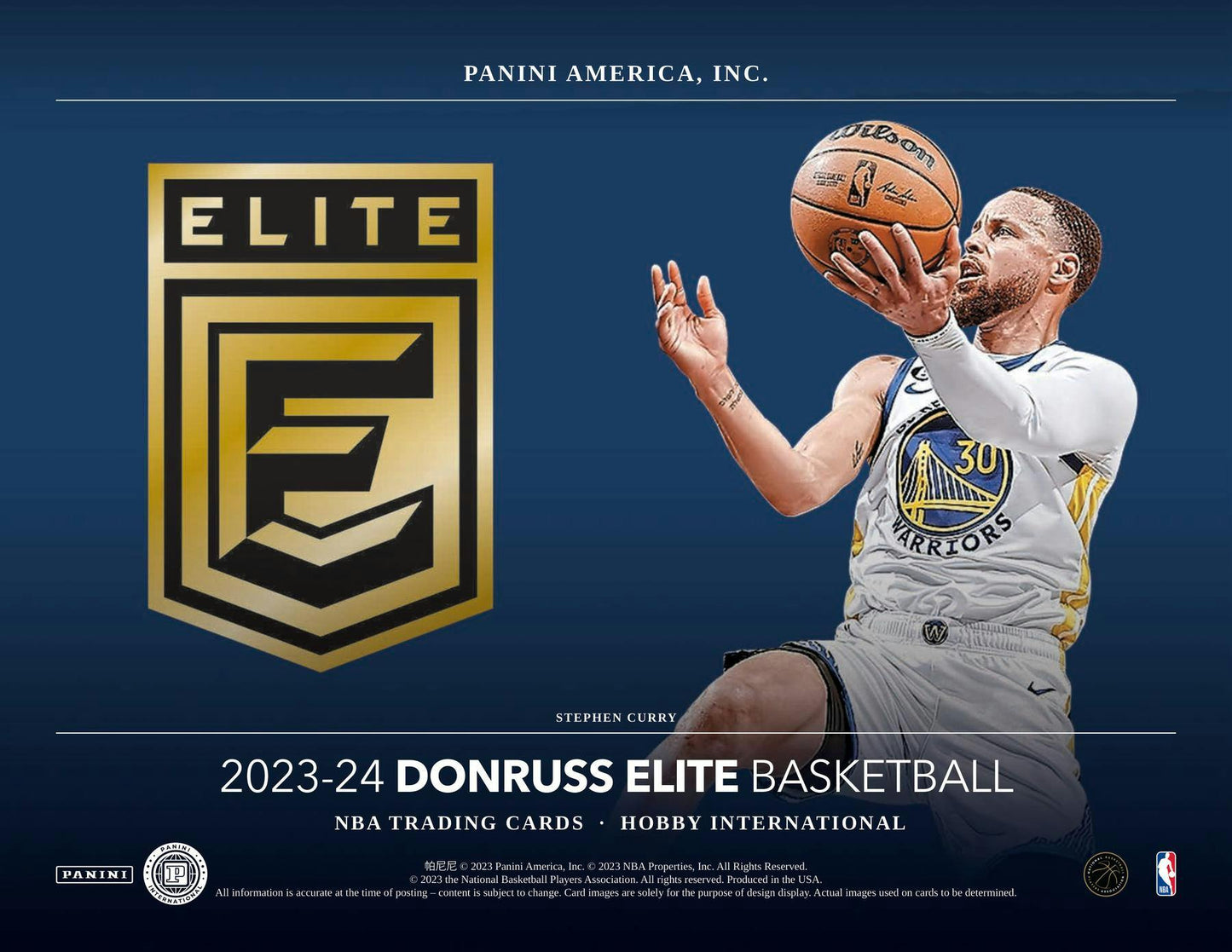 2023-24 Panini Donruss ELITE Basketball International Hobby Box