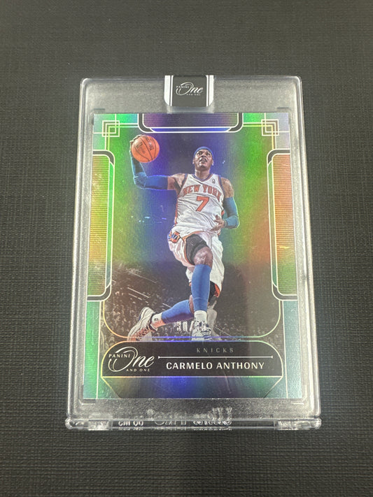 2023-24 Panini One and One Carmelo Anthony Silver /35 #154