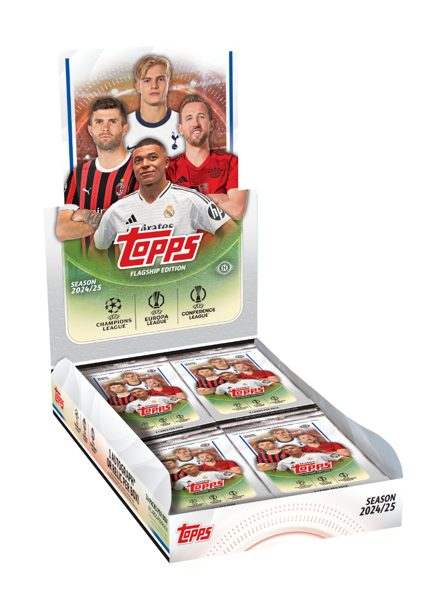 2024/25 Topps UEFA Club Competitions Soccer Hobby Box