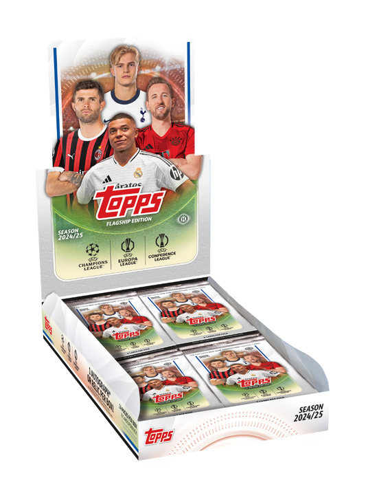 2024/25 Topps UEFA Club Competitions Soccer Hobby Box