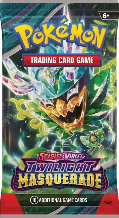 POKÉMON TCG Scarlet & Violet 6 Twilight Masquerade Booster 10 Card Pack