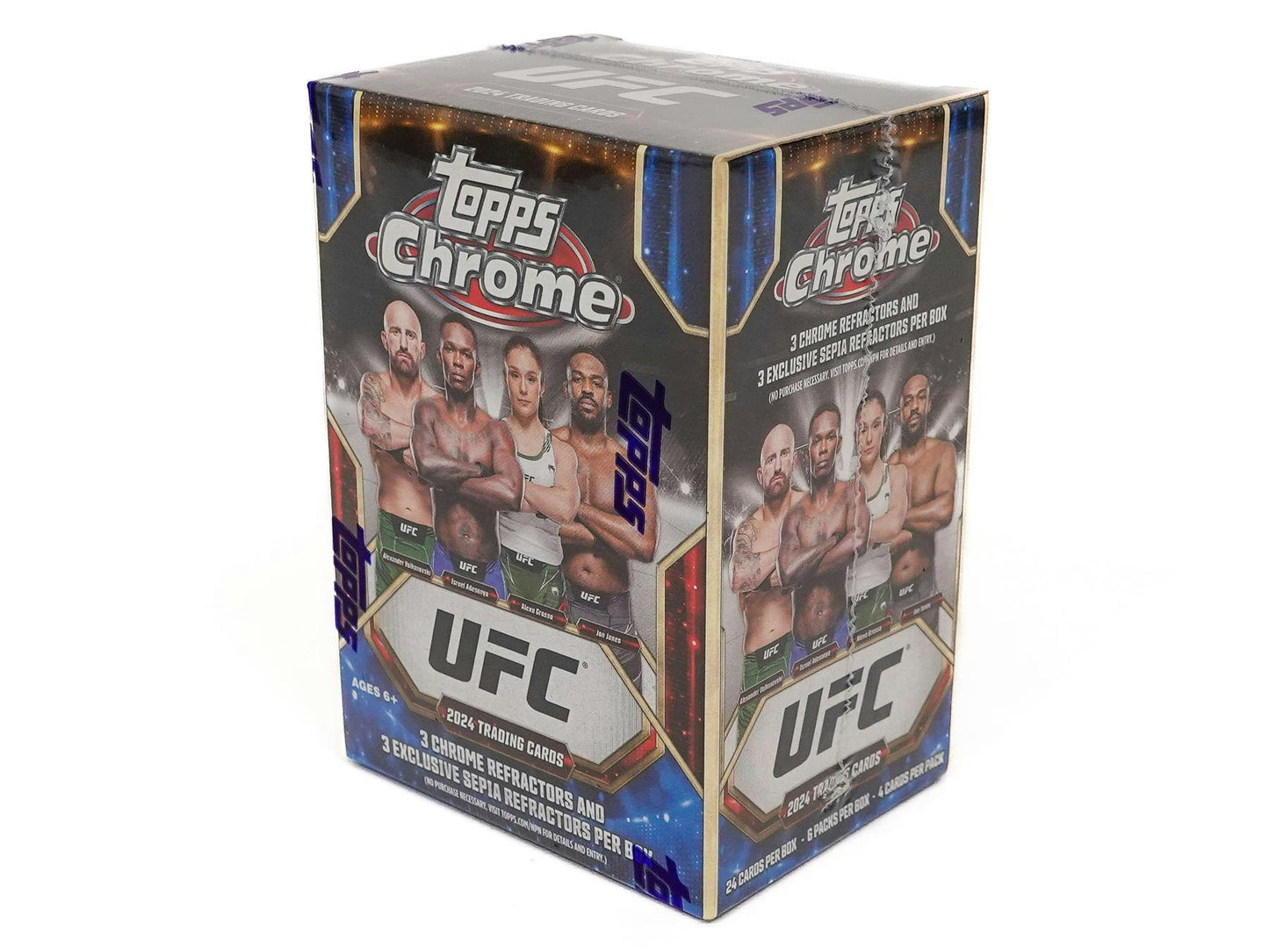 2024 Topps Chrome UFC 6-Pack Blaster Box