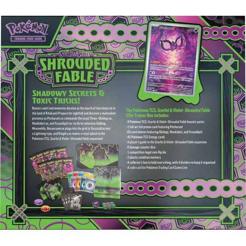 Pokémon Trading Card Game Scarlet & Violet 6.5: Shrouded Fable Elite Trainer Box ETB