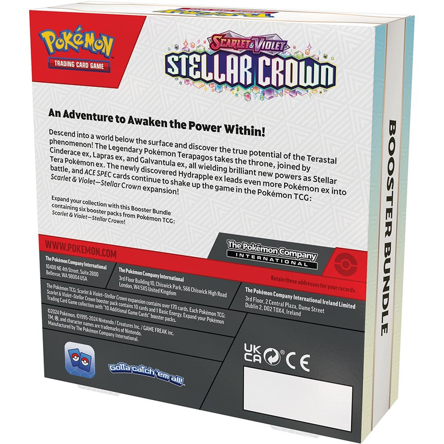 Pokemon TCG SV07 Stellar Crown Booster Bundle