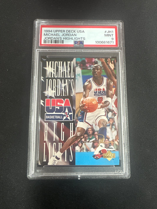 1994 Upper Deck USA Michael Jordan - Jordan’s Highlights PSA 9 #JH1