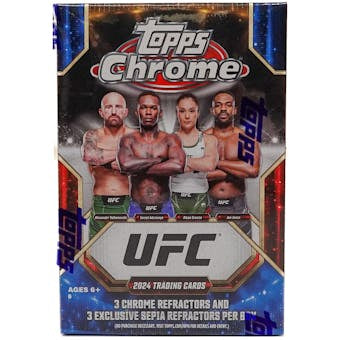 2024 Topps Chrome UFC 6-Pack Blaster Box