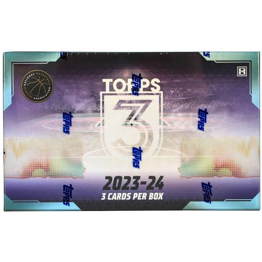 2023-24 Topps 3 Basketball Hobby Box