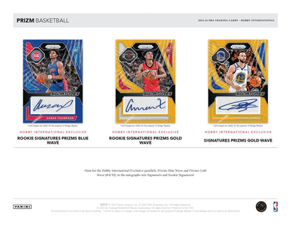 2023-24 Panini PRIZM Basketball Hobby International Box