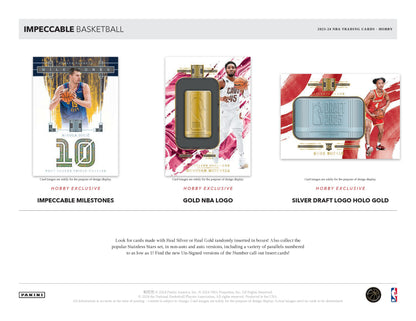 2023-24 Panini IMPECCABLE Basketball Hobby Box