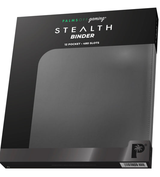 STEALTH 12 Pocket Zip Trading Card Binder