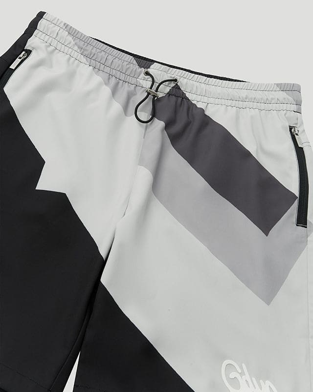 G Sublimated Lightweight Shorts Black/Grey